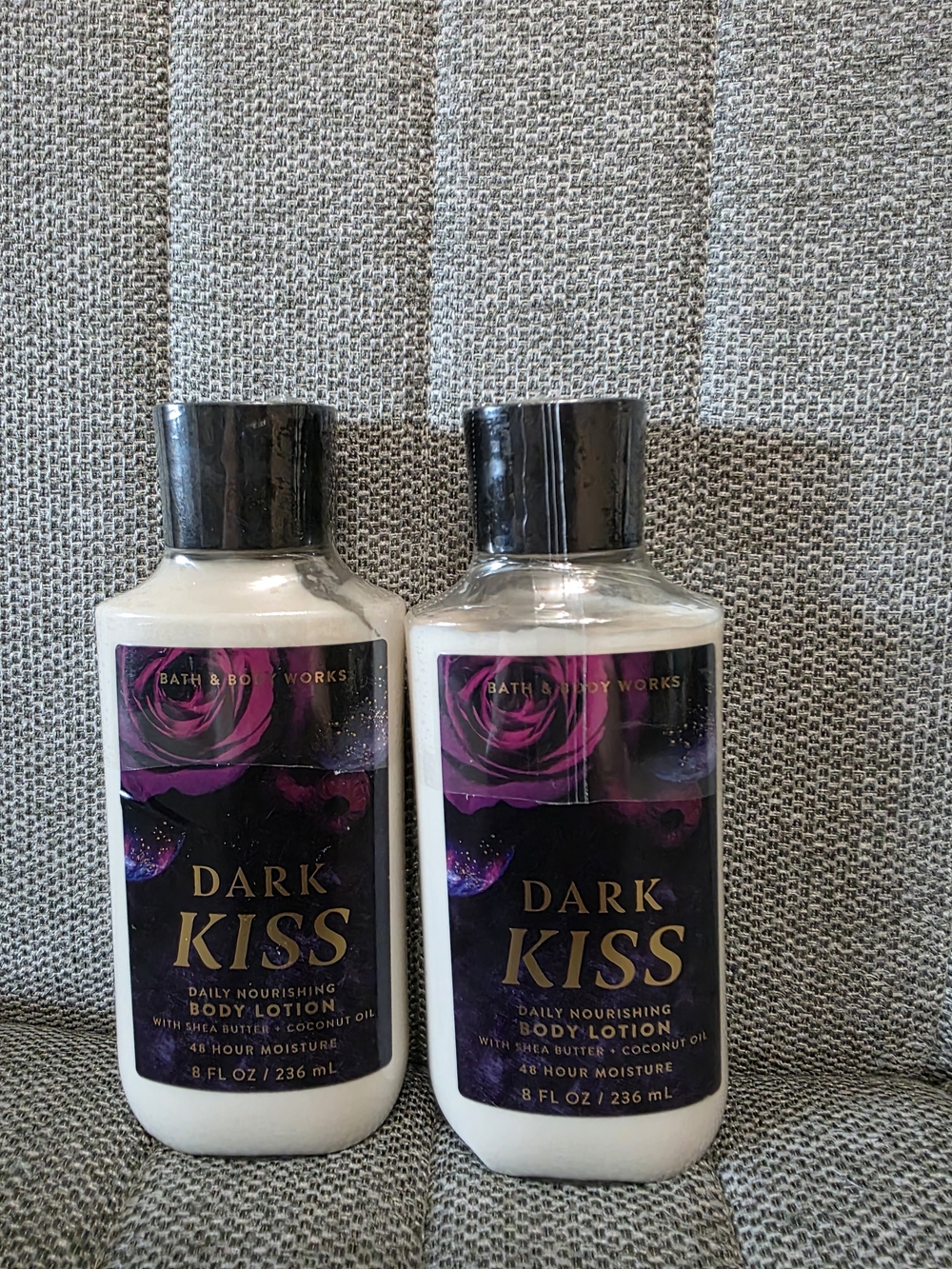 Bath & Body Works Dark Kiss Body Lotion - 2 Bottles